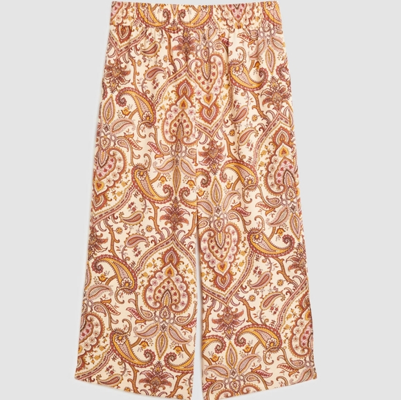 MELANIE LYNE Paisley Print Wide Leg Pants brand new with tags. - Picture 5 of 10
